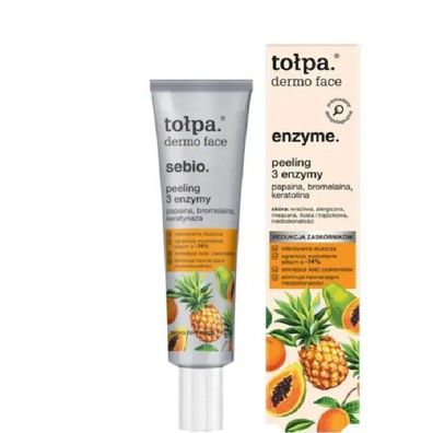 To?pa Tolpa Dermo Face Sebio Gesichtspeeling 3 Enzyme 40 ml