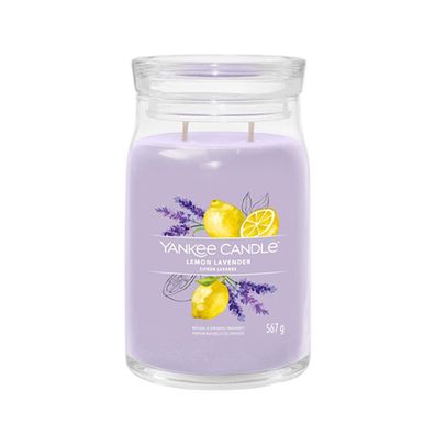 Yankee Candle Lemon Lavender Signatur Kerze 567 g