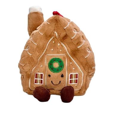 Original Jellycat Gingerbread House Plüschtier Spielzeug Kuscheltier Stofftier Kinder