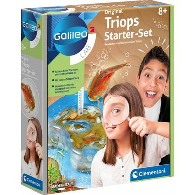 Clementoni Original Triops Starter-Set, Experimentierkasten