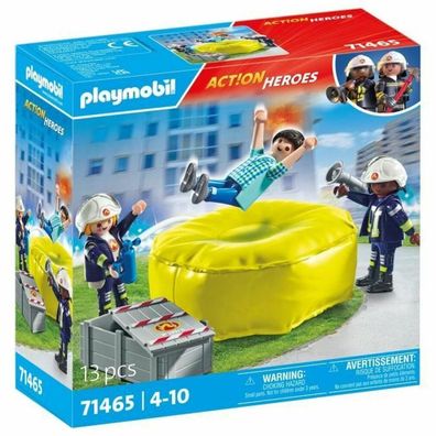 Playmobil 71465 Feuerwehrleute mit Luftkissen