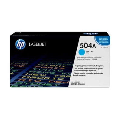 HP HP Cartridge No 504A HP504A HP 504A Cyan (CE251A)