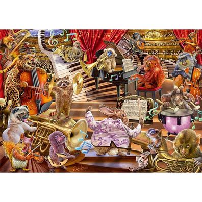 Schmidt Puzzle Musical Mania 1000 Teile