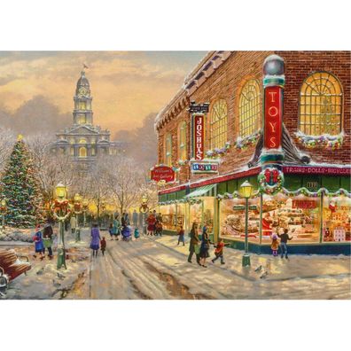 Schmidt Puzzle Weihnachtskarte 1000 Teile