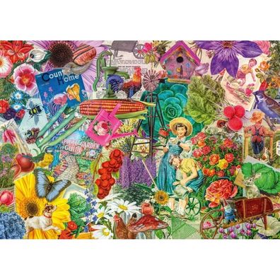 Schmidt Puzzle Fun Gartenarbeit 1000 Teile