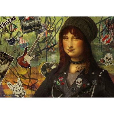 Schmidt Puzzle Art&Fun: Mona Lisa 2024, 1000 Teile