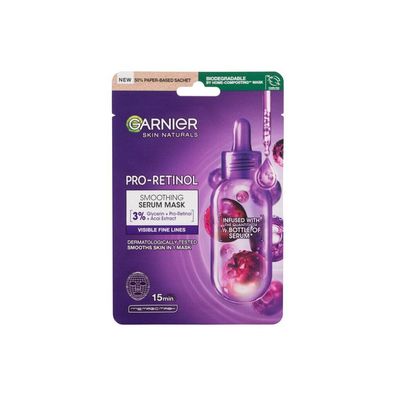 Garnier Haut Naturals Pro-Retinol Glättende Serum-Maske