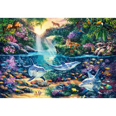 Castorland Puzzle Paradies im Dschungel 1500 Teile