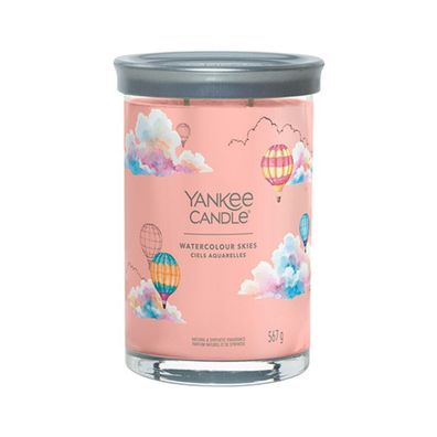 Yankee Candle Watercolour Skies Signatur Becher groß 567 g