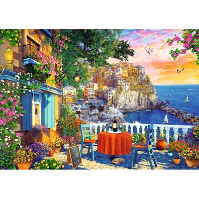 TREFL Puzzle Ansicht von Cinque Terre 1000 Teile