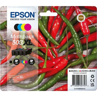 Epson Epson ink 503XL Multipack (C13T09R64010)