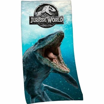 Jurassic World Mosasaurus Strandtuch aus Mikrofaser