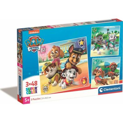 Paw Patrol Puzzle 3x48Stück