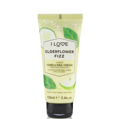 I Love Signature Hand & Nail Cream Elderflower Fizz 100Ml
