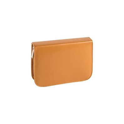 Brunnen Federmäppchen befüllt braun 15 teilig, 19,5 x 3,5 cm