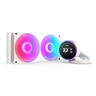 NZXT NZXT Liquid Cooler Kraken Elite 280 RGB White (2024) (RL-KR28E-W2) (RLKR28EW2)