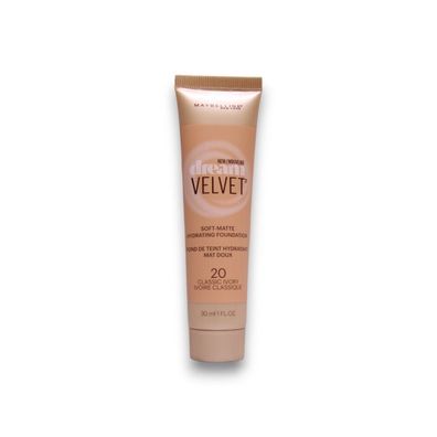 Maybelline New York Dream Velvet Foundation 20 Classic Ivory 30ml
