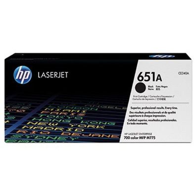 HP HP Cartridge No 651 HP651 HP 651 Black Schwarz (CE340A)
