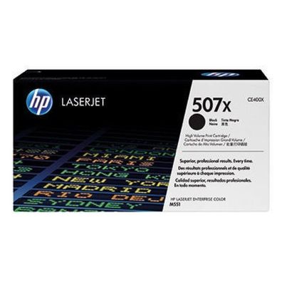 HP HP Cartridge No 507X HP507X HP 507X Black Schwarz (CE400X)