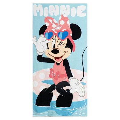Disney Minnie Handtuch+ chwimmbrille im Set