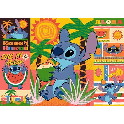 TREFL Puzzle Lilo & Stitch: Urlaub mit Stitch 500 Teile