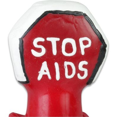 Condomerie Condomerie - Handbemalte Neuheiten-Kondome Stop Aids