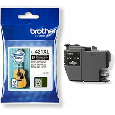 Brother Ink Cart. LC-421XLBK DCP-J1050DW, -J1140DW, FC-J1010DW black LC421XLBK