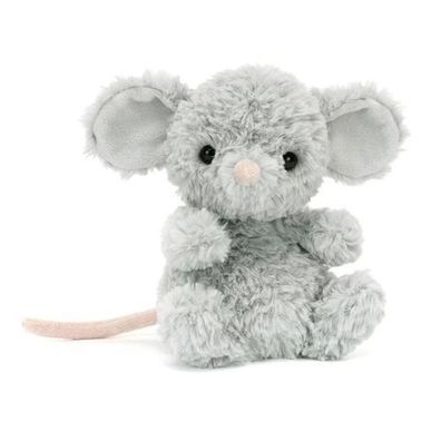 Jellycat Original Yummy Maus 15cm Spielzeug Puppe Geschenke Grau Weich Sube Plusch