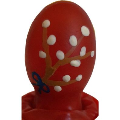 Condomerie Condomerie - Handbemalte Neuheitskondome Osterei Rot