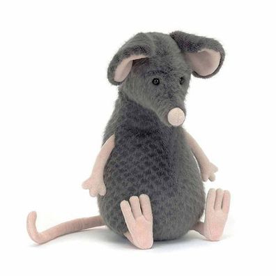 Original JellyCat Lachlan Sad Rat Soft Plüschtier Spielzeug Kinder Kuscheltier 27cm
