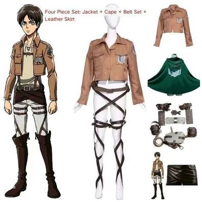 Attack on Titan Cosplay Kostém Uniform Outfit Halloween Karneval