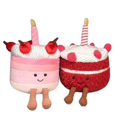 Jellycat Original Kirsche Kuchen Kuscheltier Spielzeug Plüschtier Geschenk