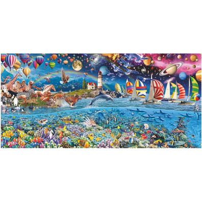 EDUCA Panoramapuzzle Life 3000 dlks