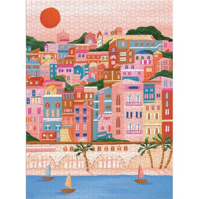 Galison Puzzle Farben der Côte d'Azur 1000 Teile
