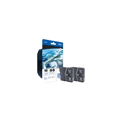 Patrone Brother LC-985BKBP2 Twin Pack mit Security-Tag Black