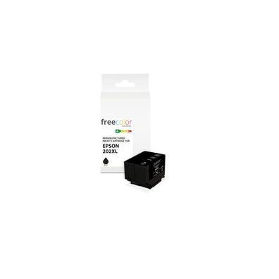 Freecolor Patrone Epson 202XL black 22ml remanufactured