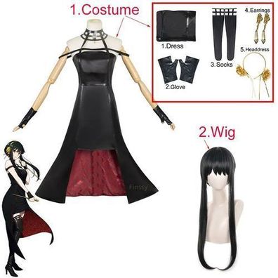Panty Stocking Cosplay Kostém Outfit Halloween Karneval