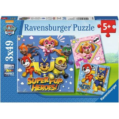 Ravensburger Puzzle Paw Patrol 3x49 Teile
