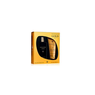 Poseidon Gold Men Eau De Toilette Spray 100ml Set 2 Artikel