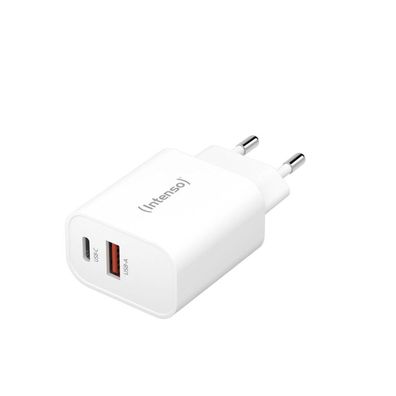Intenso Power Adapter W30AC weiß 1x USB-A 1x USB-C 30W