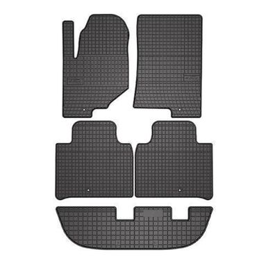 OMAC Gummi Fußmatten für Ssangyong Rexton 2017-2025 Automatten Gummi Schwarz 5x