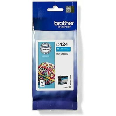 Brother Ink Cart. LC-424C for DCP-J1200DW cyan LC424C
