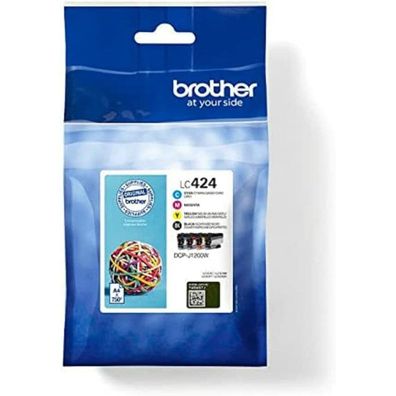Brother Value Pack (bk/c/m/y) for DCP-J1200DW BK/C/M/Y LC424VAL