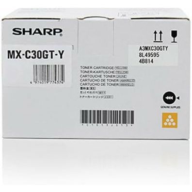 Sharp Toner Yellow Gelb (MXC30GTY)