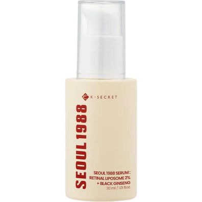K-Secret K-Secret Seoul 1988 Serum: Retinal Liposome 2% + Black Gingseng