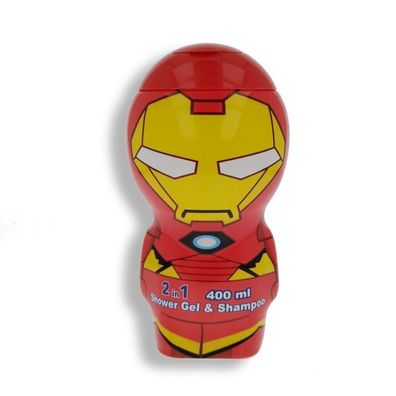 Marvel Air-Val Iron Man Gel y Champu 2d 400ml