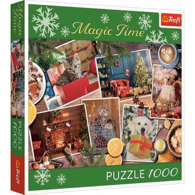 TREFL Puzzle Magic Christmas Time 1000 Teile