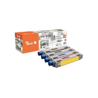 Peach Toner OKI MC853 O4586 MultiPack bk, , , kompatibel