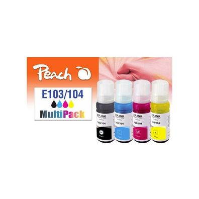 Peach Patrone Epson 103/104 MultiPack bk, , , remanufactured