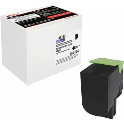 edding EDD-6040 schwarz Toner ersetzt Lexmark 80C2SK0